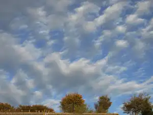 Altocumulus cloud